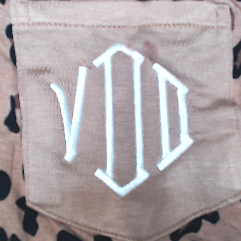 BLOOPER CLOTHING: Monogrammed Pajama Shirt