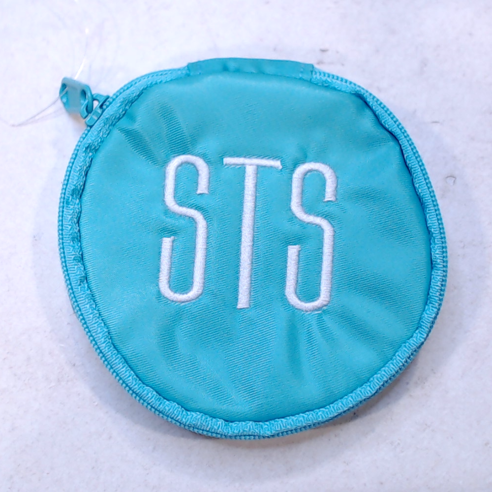 BLOOPER BAG: Monogrammed Travel Jewelry Case