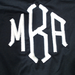 BLOOPER SWIM: Monogrammed Beach Cover Up
