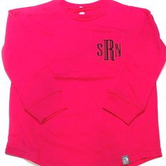 BLOOPER KIDS: Monogrammed Kids Long Sleeve Shirt
