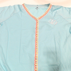 BLOOPER SWIM: Monogrammed Accent Cover Up