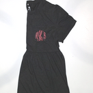 BLOOPER CLOTHING: Monogrammed T-Shirt Dress