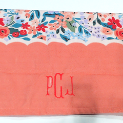 BLOOPER SWIM: Monogrammed Beach Towel
