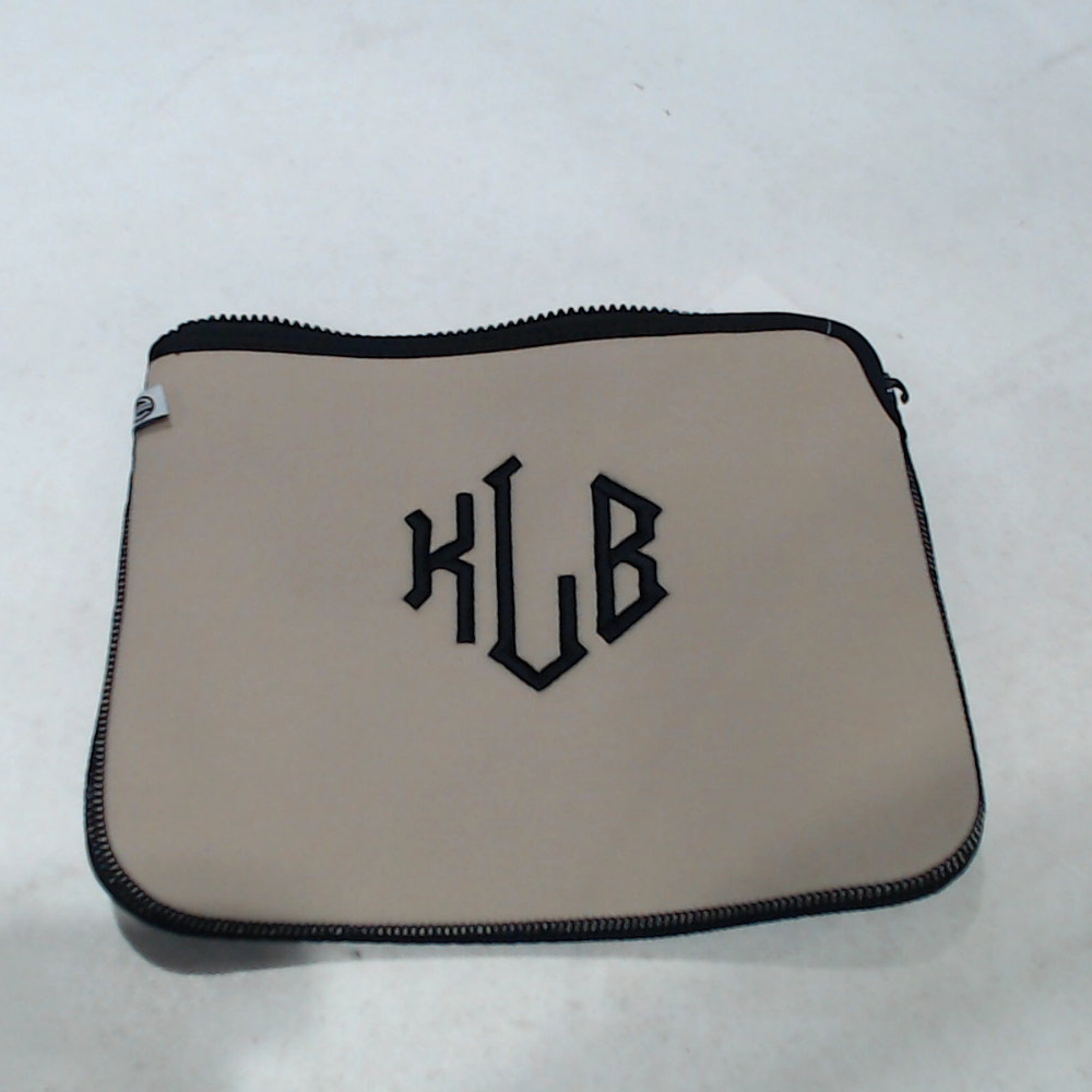 BLOOPER ACCESSORY: Monogrammed Neoprene Wristlet