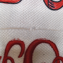 BLOOPER ACCESSORY: Monogrammed Christmas Pillow Sham