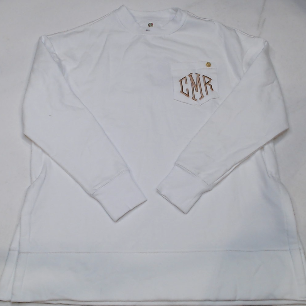 BLOOPER CLOTHING: Monogrammed Crewneck Sweatshirt