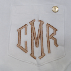 BLOOPER CLOTHING: Monogrammed Crewneck Sweatshirt