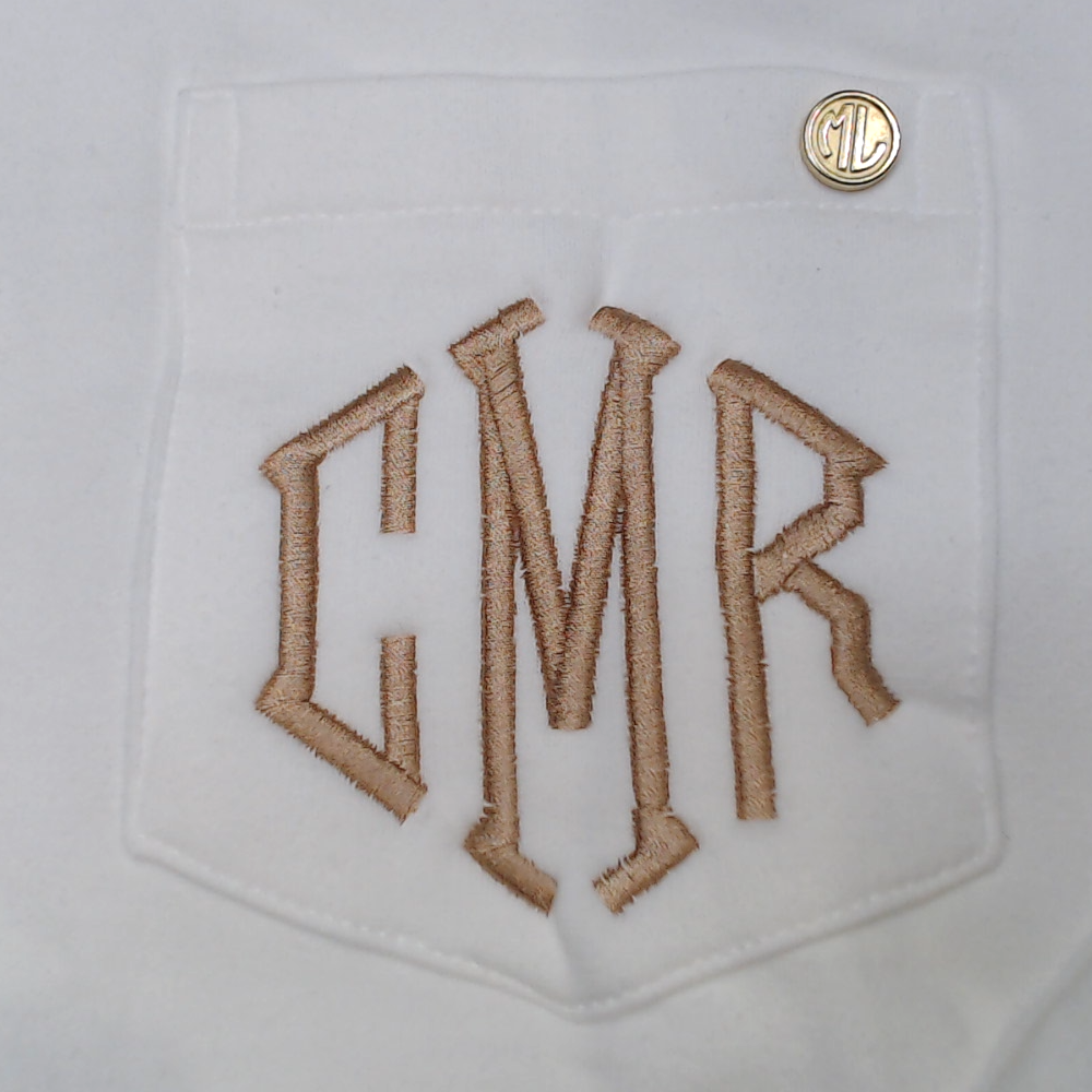 BLOOPER CLOTHING: Monogrammed Crewneck Sweatshirt