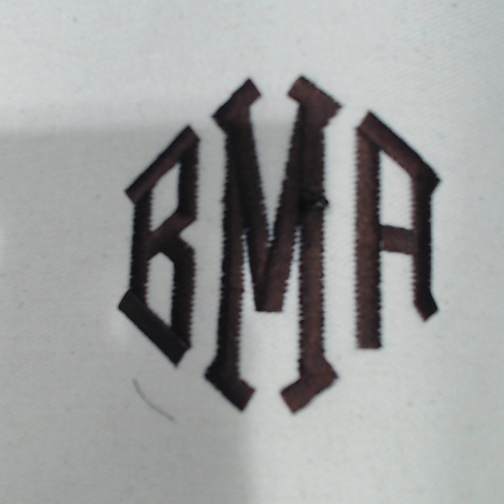 BLOOPER BAG: Monogrammed Vintage Weekender