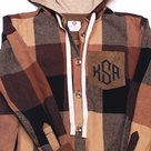 BLOOPER CLOTHING: Monogrammed Shacket