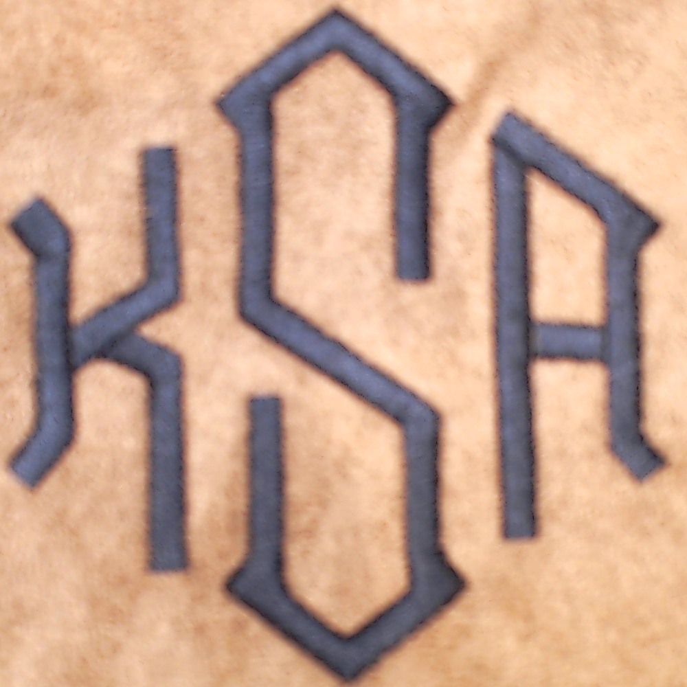 BLOOPER CLOTHING: Monogrammed Shacket