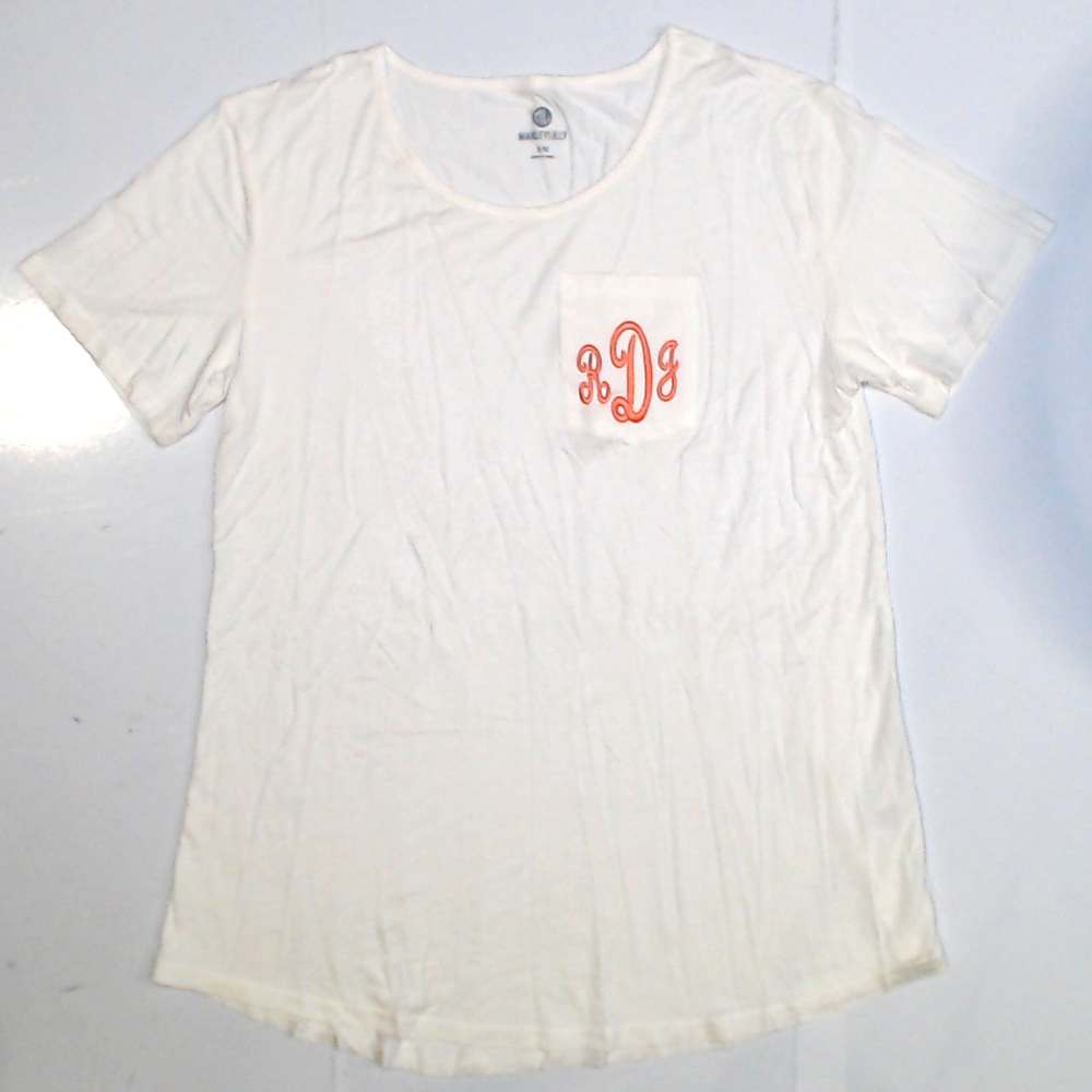 BLOOPER CLOTHING: Monogrammed Boyfriend T-Shirt