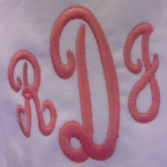BLOOPER CLOTHING: Monogrammed Boyfriend T-Shirt