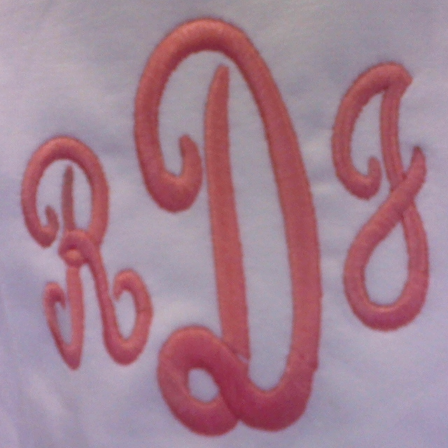 BLOOPER CLOTHING: Monogrammed Boyfriend T-Shirt