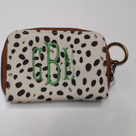 BLOOPER ACCESSORY: Monogrammed Keychain Wallet