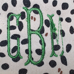 BLOOPER ACCESSORY: Monogrammed Keychain Wallet