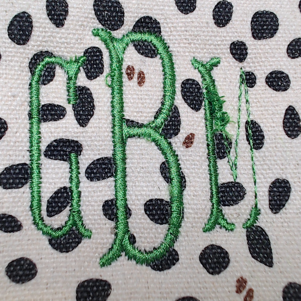 BLOOPER ACCESSORY: Monogrammed Keychain Wallet