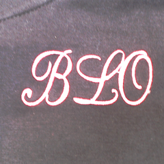 BLOOPER CLOTHING: Monogrammed Quarter Zip Sweatshirt