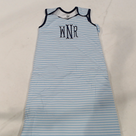 BLOOPER KIDS: Monogrammed Baby Wearable Blanket