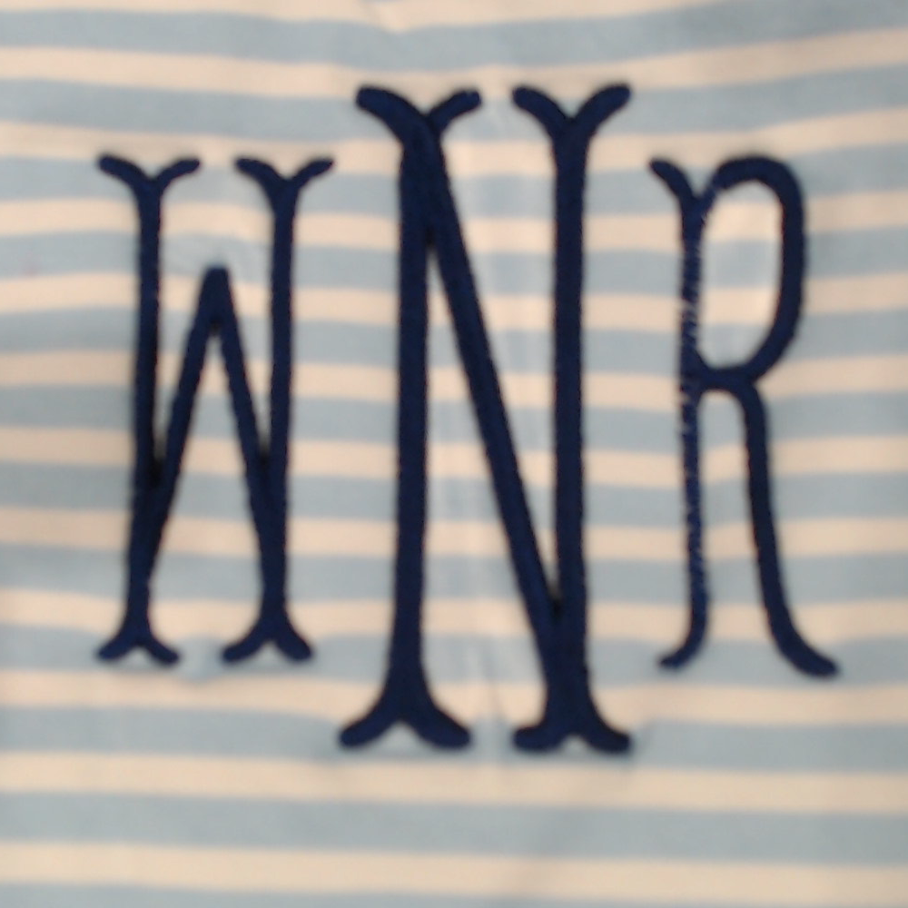 BLOOPER KIDS: Monogrammed Baby Wearable Blanket