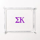 Sigma Kappa Acrylic Tray | Clear