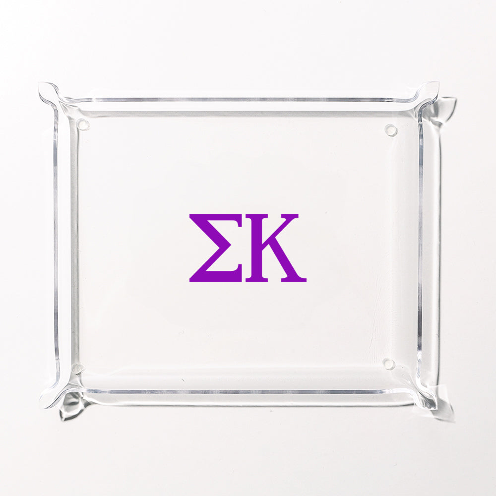 sigma kappa acrylic tray