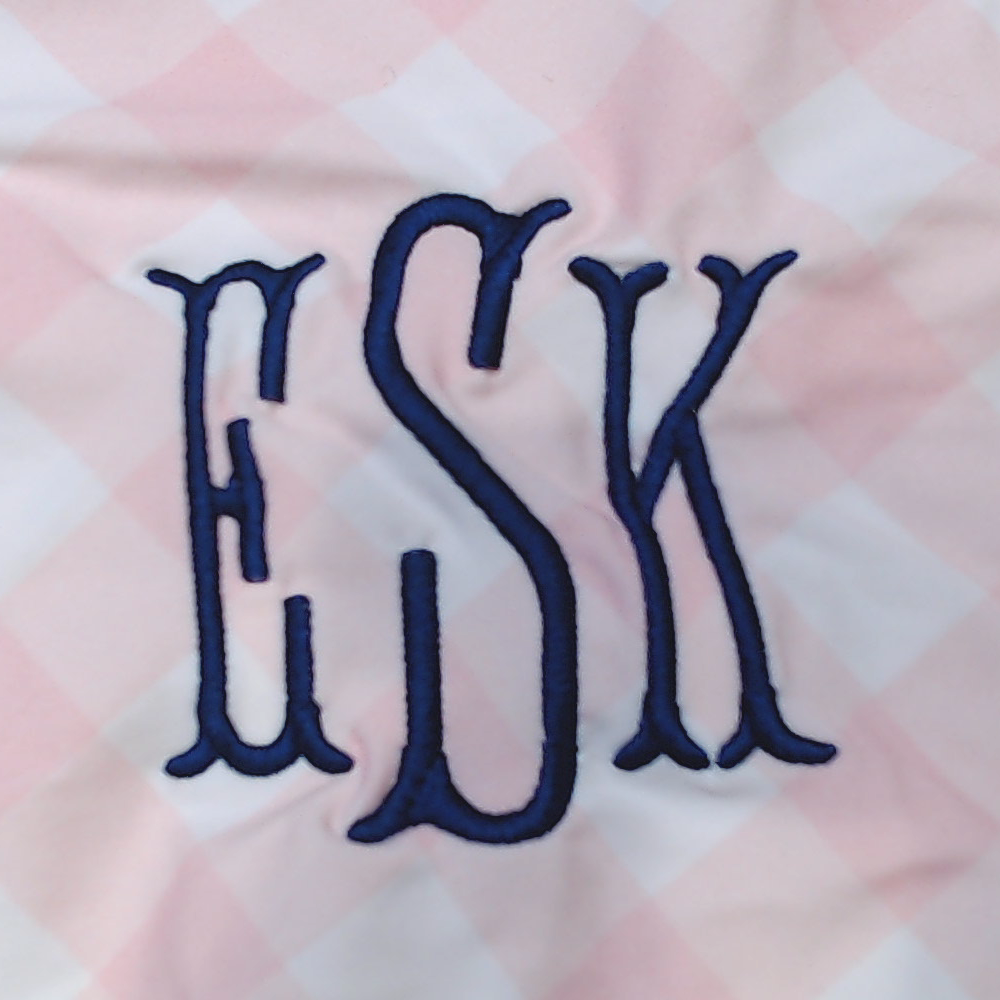 BLOOPER SWIM: Monogrammed Sarong
