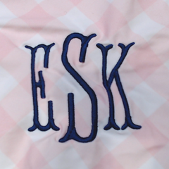 BLOOPER SWIM: Monogrammed Sarong