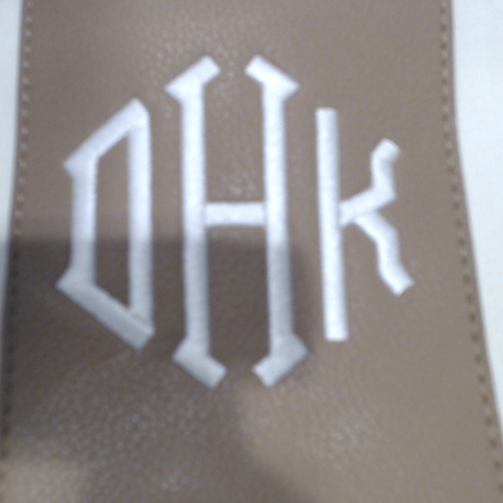 BLOOPER BAG: Monogrammed Weekender Bag