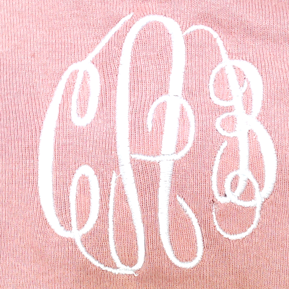 BLOOPER KIDS: Monogrammed Baby Long Sleeve Bodysuit