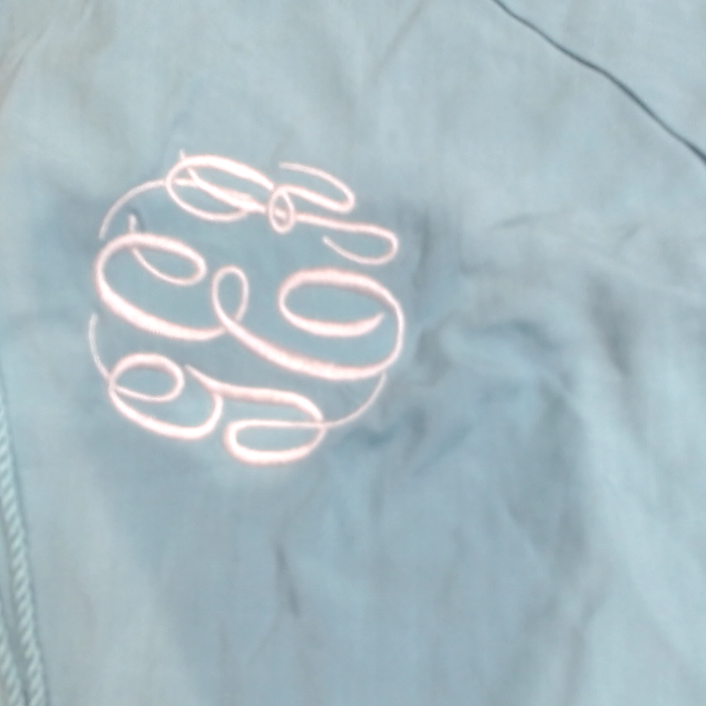 BLOOPER SWIM: Monogrammed Cover Up