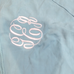 BLOOPER SWIM: Monogrammed Cover Up