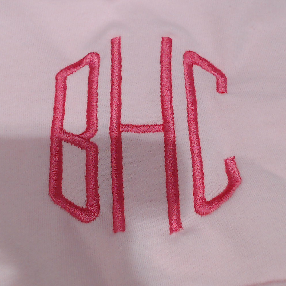 BLOOPER CLOTHING: Monogrammed Waffle Knit Pullover