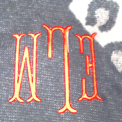 BLOOPER CLOTHING: Monogrammed Leopard Poncho