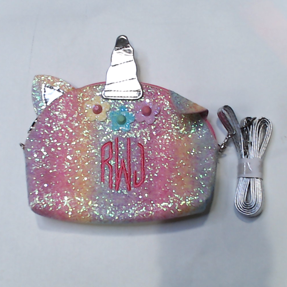 BLOOPER KIDS: Monogrammed Kids Unicorn Crossbody