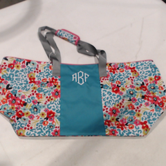 BLOOPER BAG: Monogrammed Extra Large Tote Bag