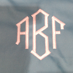 BLOOPER BAG: Monogrammed Extra Large Tote Bag