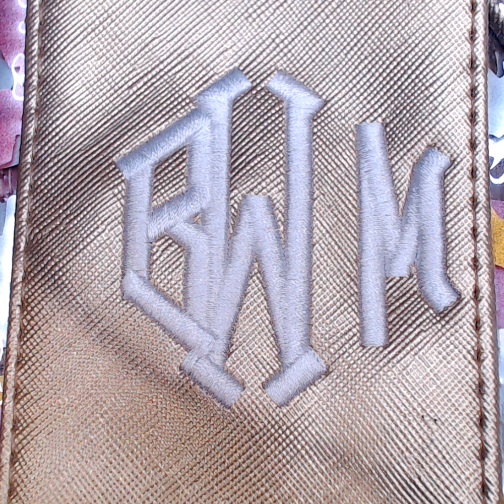 BLOOPER BAG: Monogrammed Clear Ditty Bag