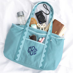 mist anywhere tote bag flatlay