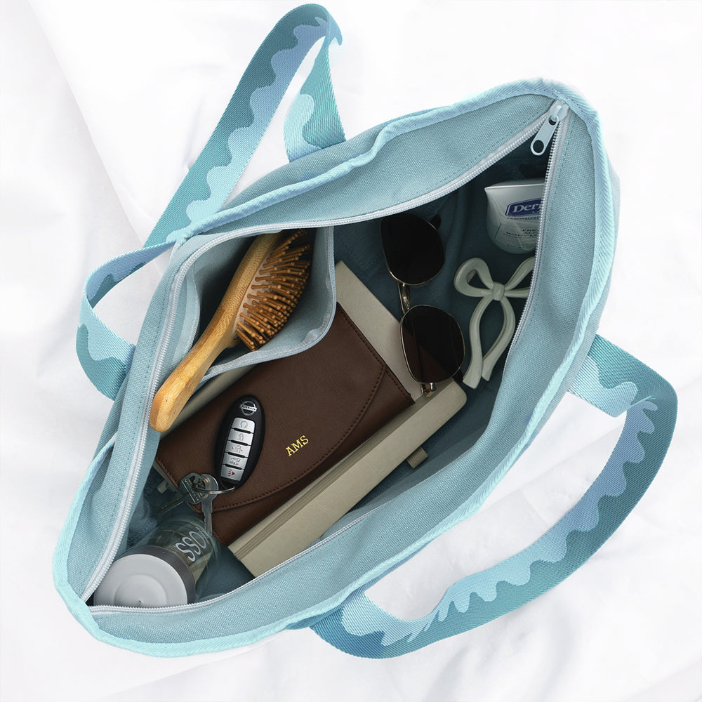 mist anywhere tote bag inside shot