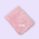 Monogrammed Kids Bow Blanket | Pink