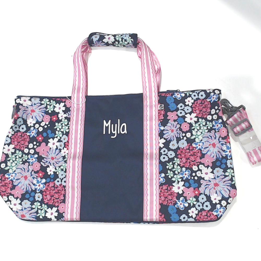 BLOOPER BAG: Monogrammed Kids Weekend Bag
