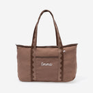 Monogrammed Anywhere Tote Bag | Mocha
