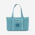 monogrammed anywhere tote in mist