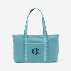 monogrammed anywhere tote in mist