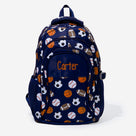 Monogrammed Backpack | Sports Balls