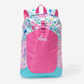 monogrammed basic backpack in flower power 