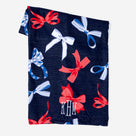 Monogrammed Beach Towel | Patriotic Bows
