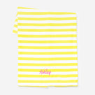 Monogrammed Beach Towel | Sunshine Stripes