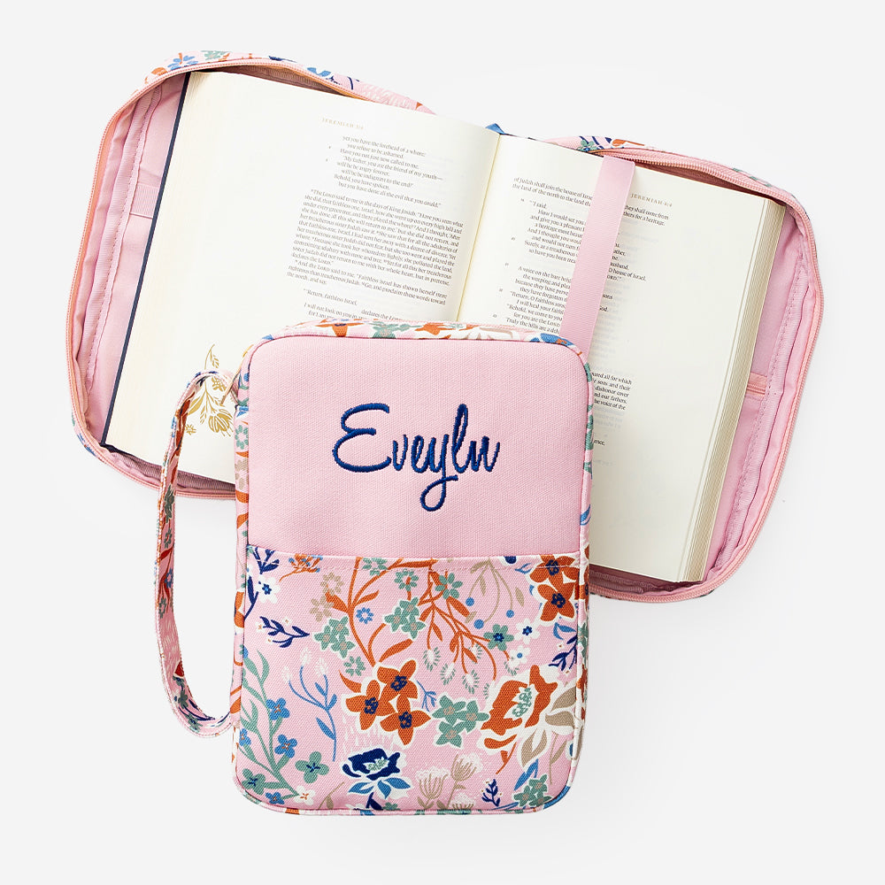 Monogrammed Bible Carrier | Autumn Whimsy